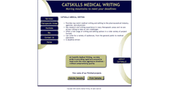 Desktop Screenshot of catskillsmedicalwriting.com